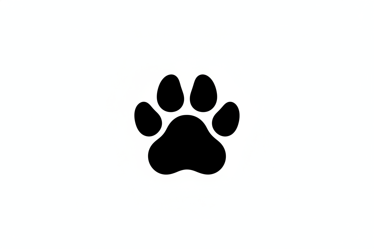 Dog paw icon